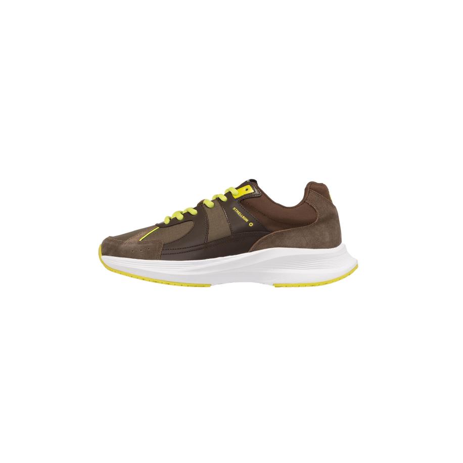 Strellson STRELLSON Sneakers laag Greenwich Kilburn geel / kaki / olijfgroen -