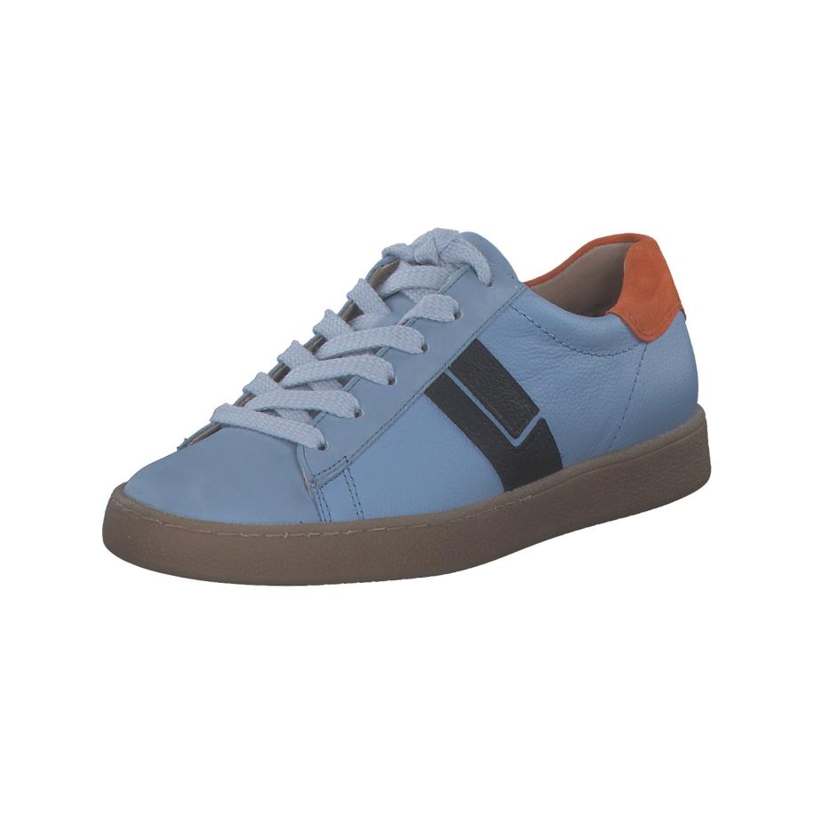 Paul Green Paul Green Sneakers laag 5464 blauw / oranje / zwart -