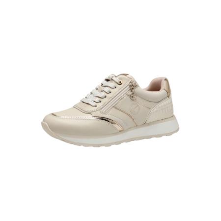 Tamaris Tamaris Sneakers laag ivoor / goud