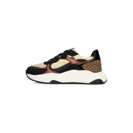 Posh POSH by Poelman Sneakers laag MACY beige / ivoor / zwart / wit