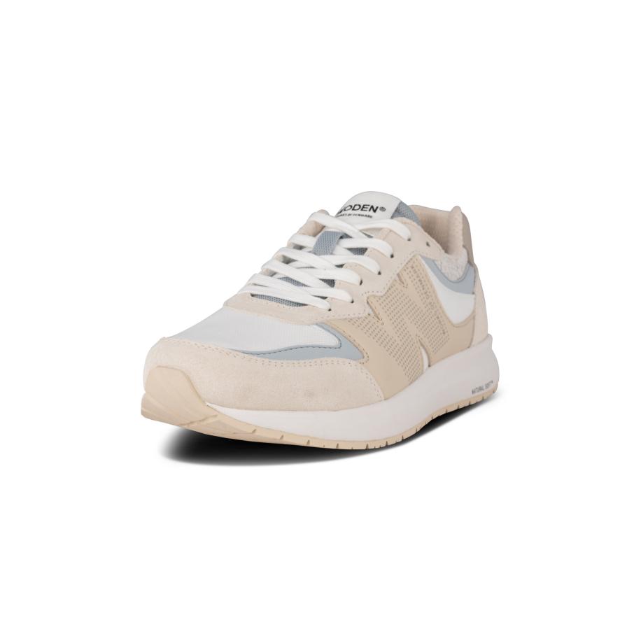 Woden WODEN Sneakers laag beige / lichtblauw / grijs -