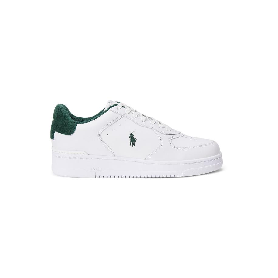 Polo Ralph Lauren Polo Ralph Lauren Sneakers laag MASTERS CRT donkergroen / wit -