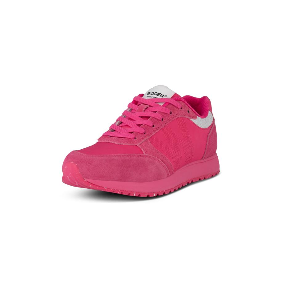 Woden WODEN Sneakers laag Ronja Fruit donkerroze -