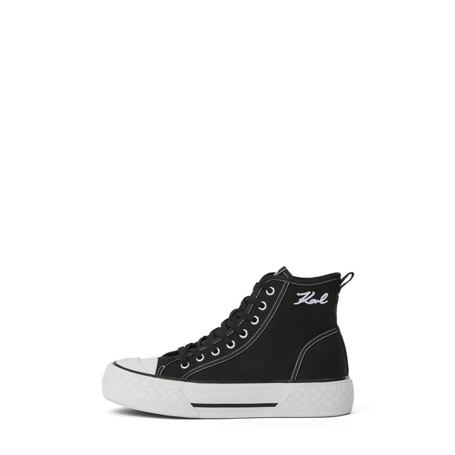Karl Lagerfeld Karl Lagerfeld Sneakers hoog Kampus Max III zwart -