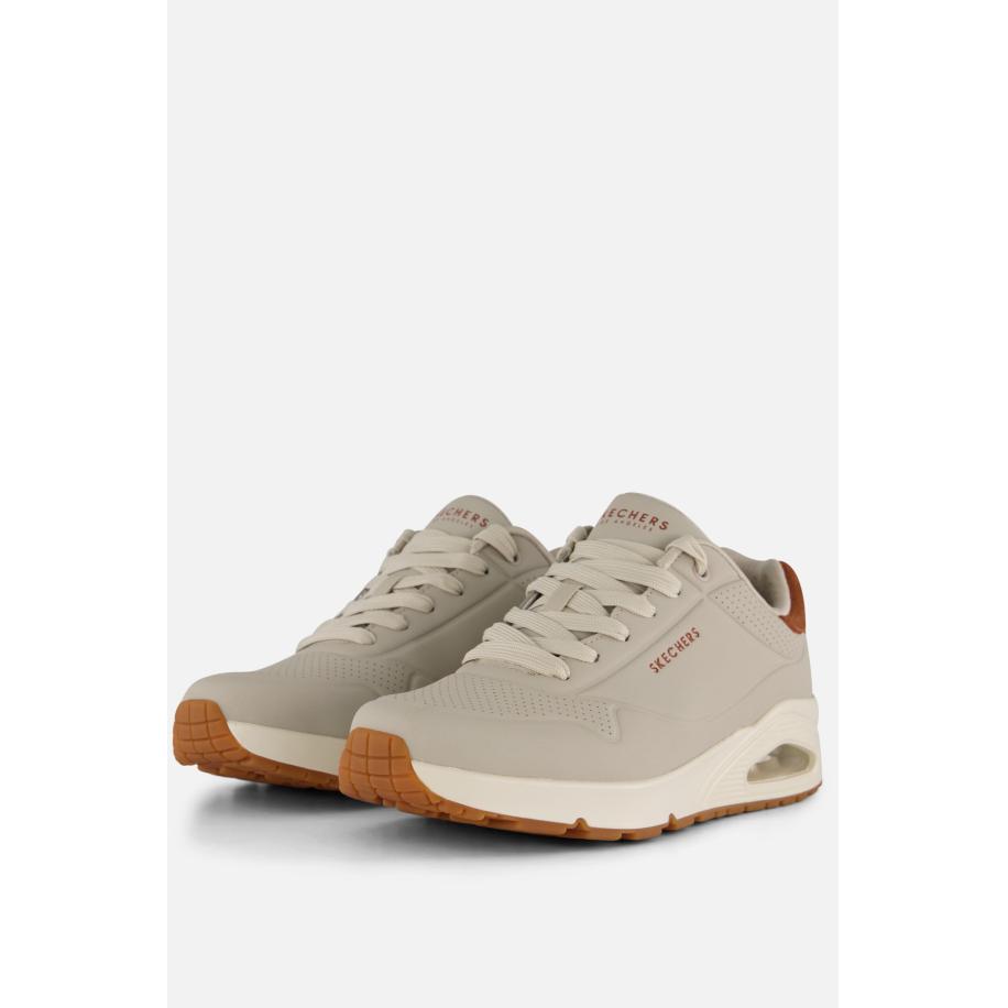 Skechers Uno Suited On Air Sneakers wit Wit