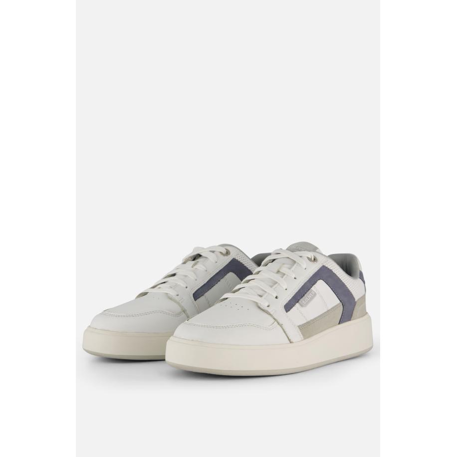 S. Oliver Sneakers wit Suede Wit