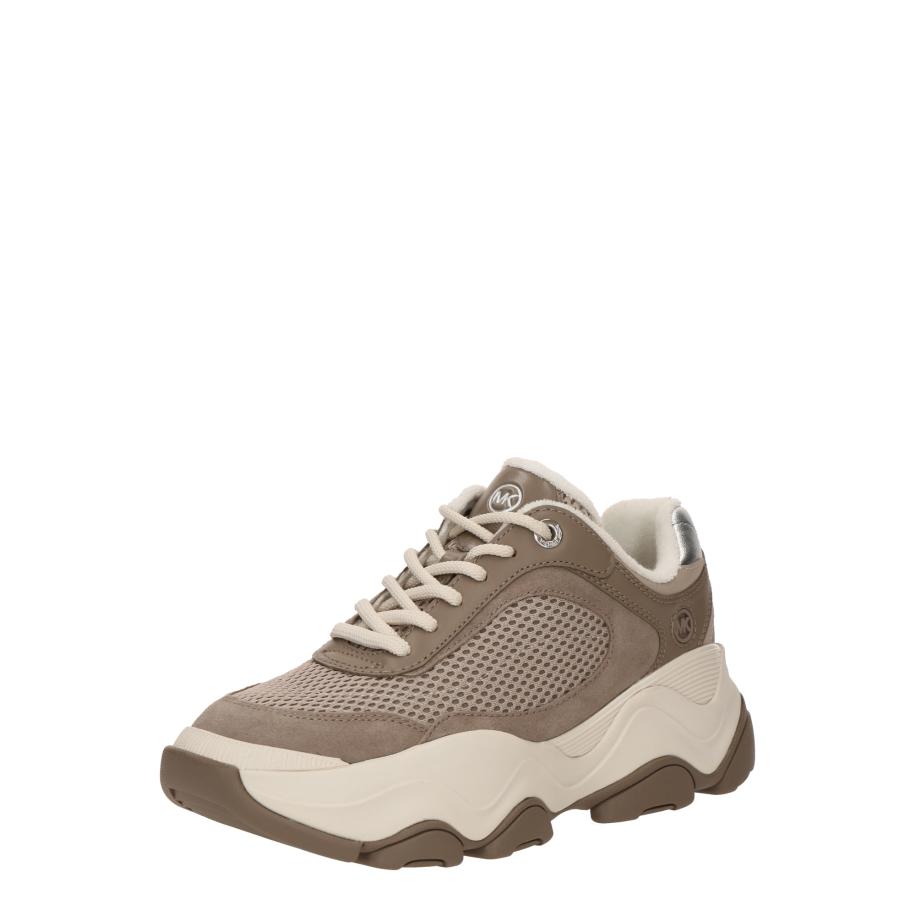 Michael Kors MICHAEL Michael Kors Sneakers laag ATLAS donkerbeige / zilver -