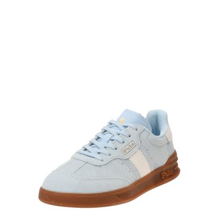 Polo Ralph Lauren Sneakers laag AERA lichtblauw / goud / wit