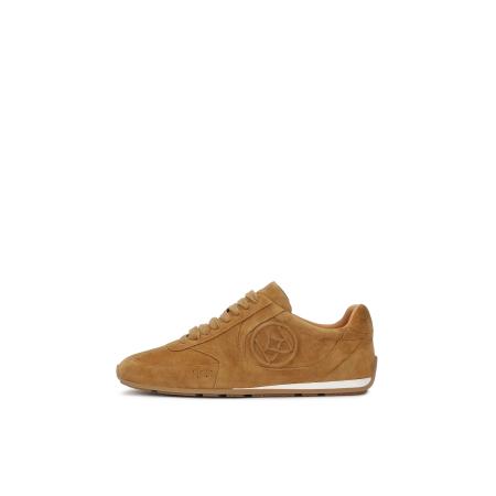 Kazar Sneakers laag cognac
