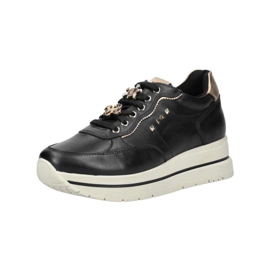 Nero Giardini Nero Giardini Sneakers laag goud / zwart -