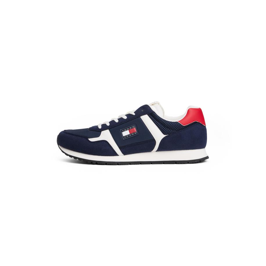 Tommy Jeans Tommy Jeans Sneakers laag navy / cranberry / wit -