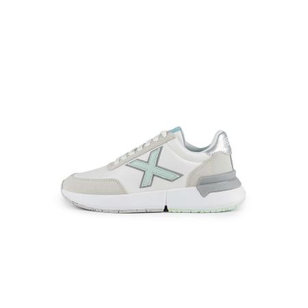 MUNICH Sneakers laag Versus taupe / mintgroen / zwart / zilver / wit