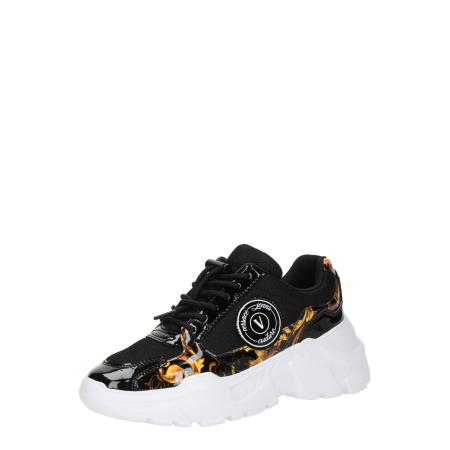 Versace Versace Jeans Couture Sneakers laag bruin / donkergeel / zwart / wit