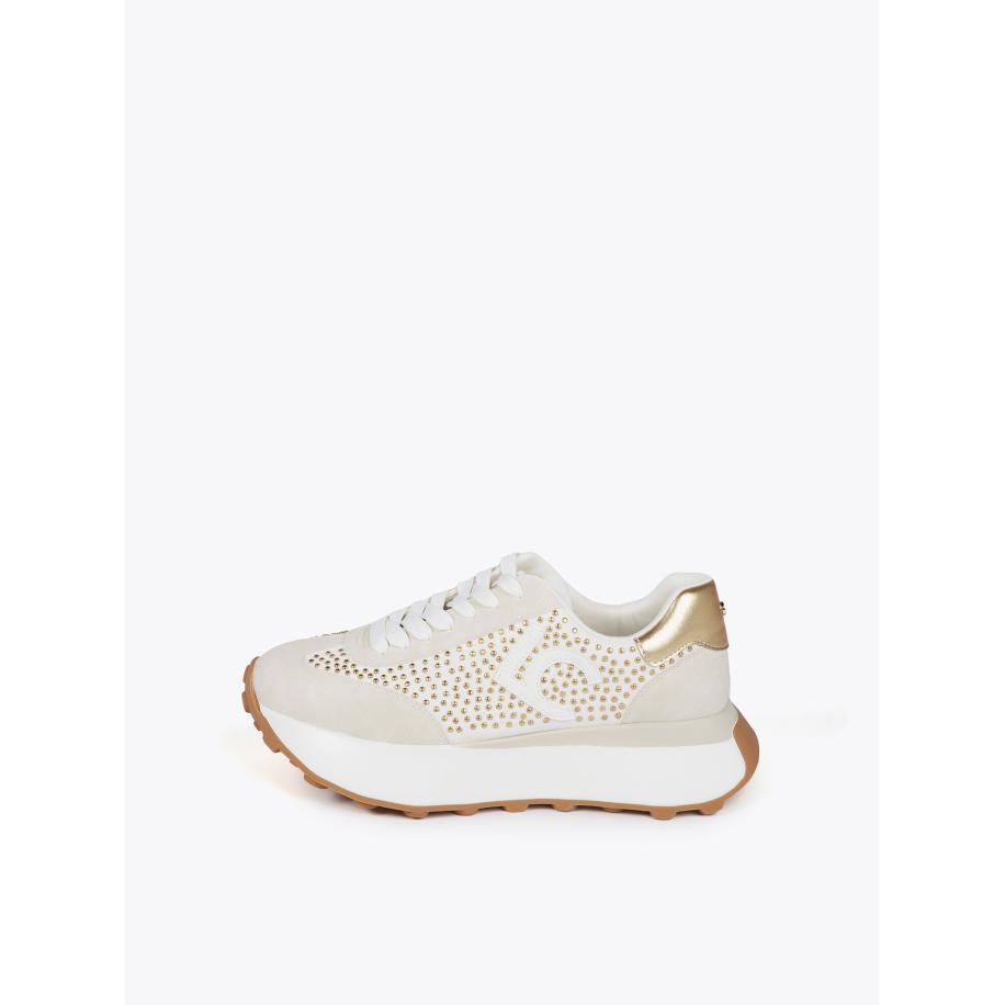 Lola Casademunt Lola Casademunt Sneakers laag beige / goud / offwhite -