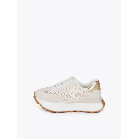 Lola Casademunt Lola Casademunt Sneakers laag beige / goud / offwhite