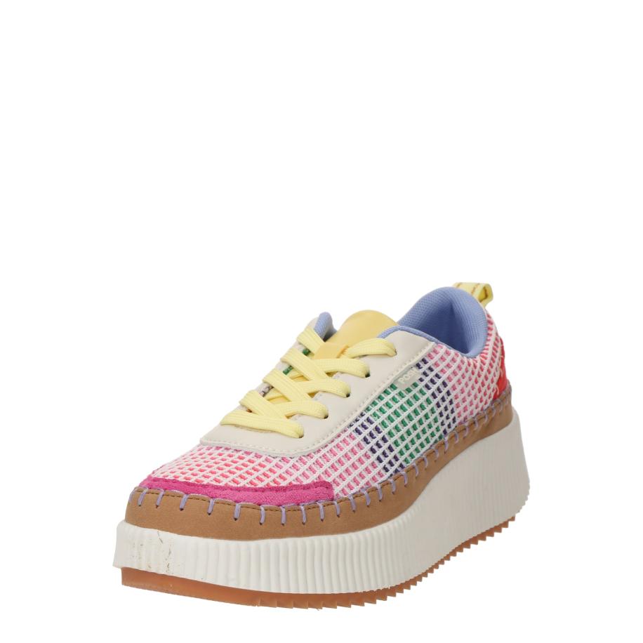PS Poelman PS Poelman Sneakers laag lichtblauw / geel / groen / pink -