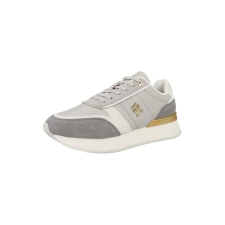 Tommy Hilfiger TOMMY HILFIGER Sneakers laag lichtgrijs / donkergrijs / wit