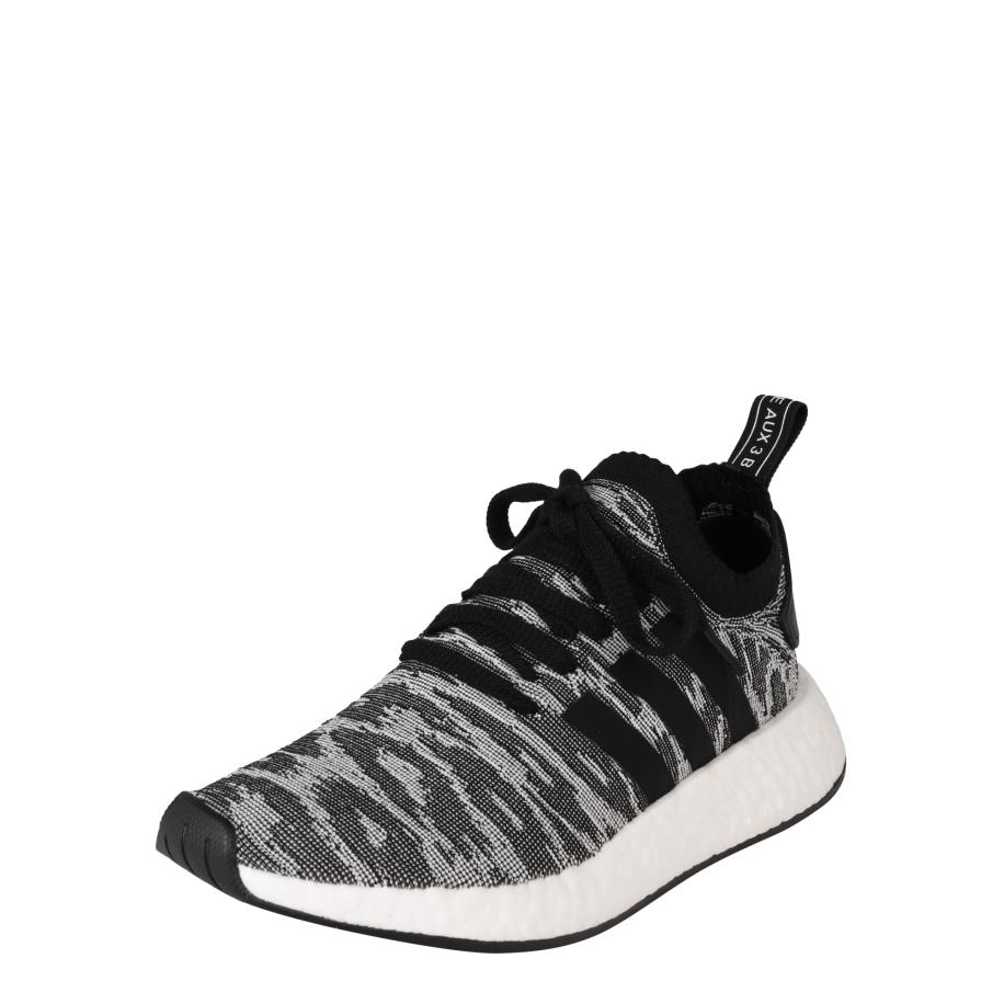 Adidas ADIDAS ORIGINALS Sneakers laag NMD R2 PK grijs / oranje / zwart / wit -