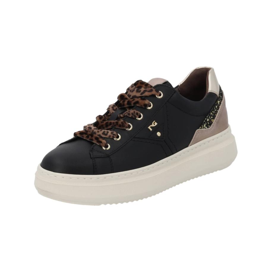 Nero Giardini Nero Giardini Sneakers laag I514160D donkerbeige / zilvergrijs / zwart -
