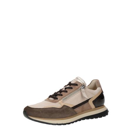 Gabor GABOR Sneakers laag lichtbeige / bruin / lichtbruin / zwart