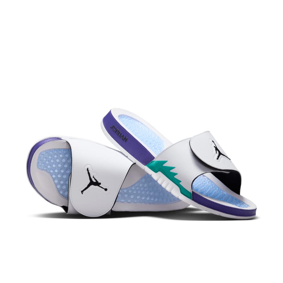 Jordan Hydro 5 Retro slippers voor heren - Wit Wit