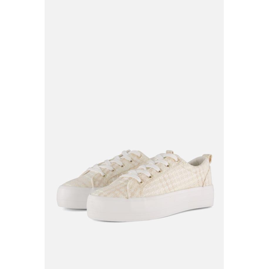 Supercracks Sneakers blauw Canvas Bruin