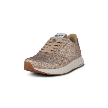 Woden WODEN Sneakers laag Nicoline Glitter brons