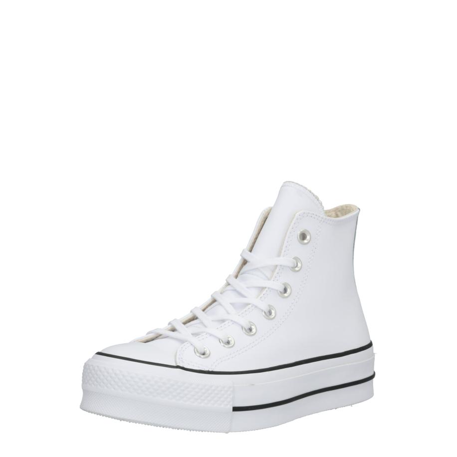 Converse CONVERSE Sneakers hoog CHUCK TAYLOR ALL STAR LIFT HI LEATHER zwart / wit -