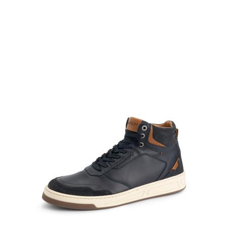 Travelin Travelin Sneakers hoog Durham marine / cognac