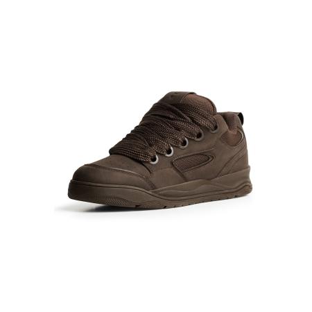 Bershka Bershka Sneakers laag chocoladebruin