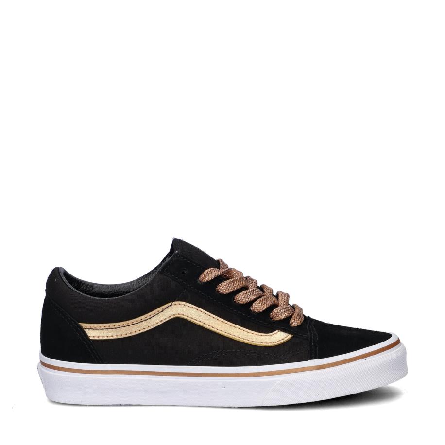 Vans Old Skool Metal lage sneakers Zwart 499782 Zwart