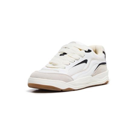 Bershka Bershka Sneakers laag beige / zwart / wit