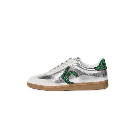 Lola Casademunt Lola Casademunt Sneakers laag grijs / groen / zilver