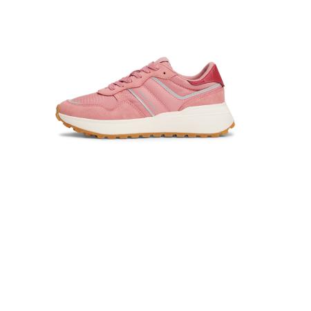 Tommy Jeans Tommy Jeans Sneakers laag CLEATED RUNNER lichtgrijs / rosa