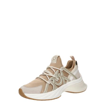 Pinko PINKO Sneakers laag ARIEL beige / cappuccino / goud