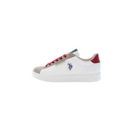 U.S. Polo Assn. U.S. POLO ASSN. Sneakers laag Tymes beige / rood / wit