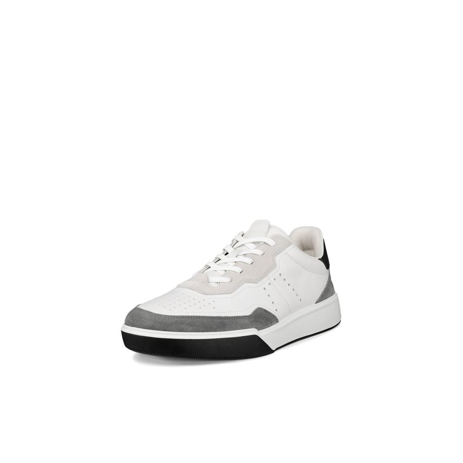 ECCO ECCO Sneakers laag STREET COURT grijs / groen / zwart / wit -