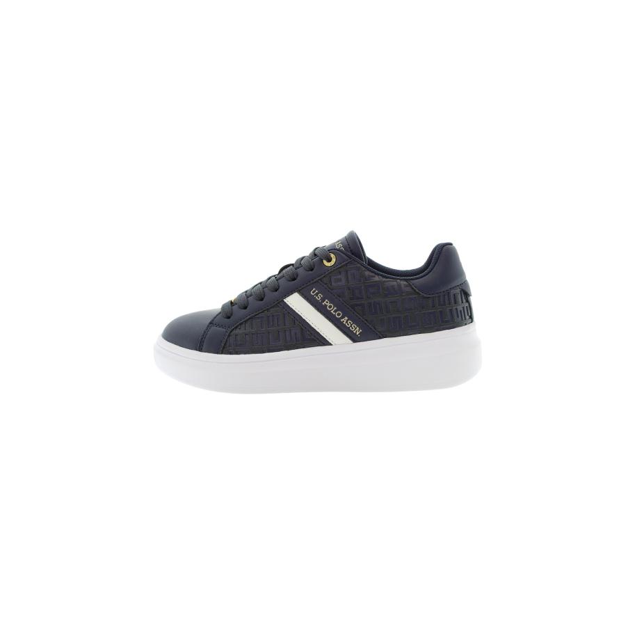 U.S. Polo Assn. U.S. POLO ASSN. Sneakers laag donkerblauw / wit -