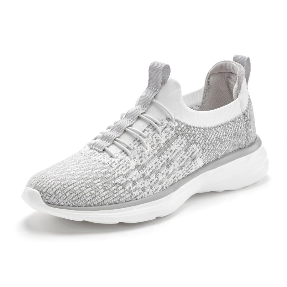 Lascana LASCANA Slip-on grijs / wit -