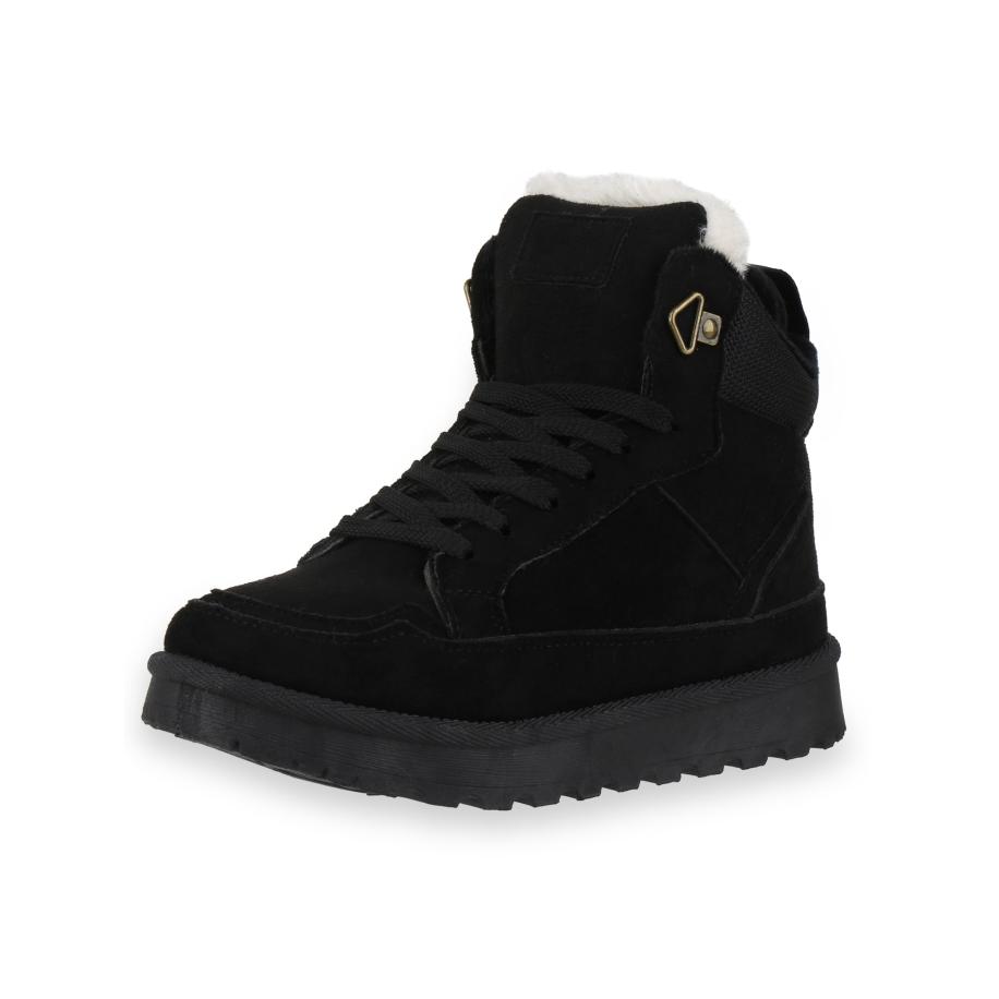 Van Hill Van Hill Sneakers hoog Natalie zwart -