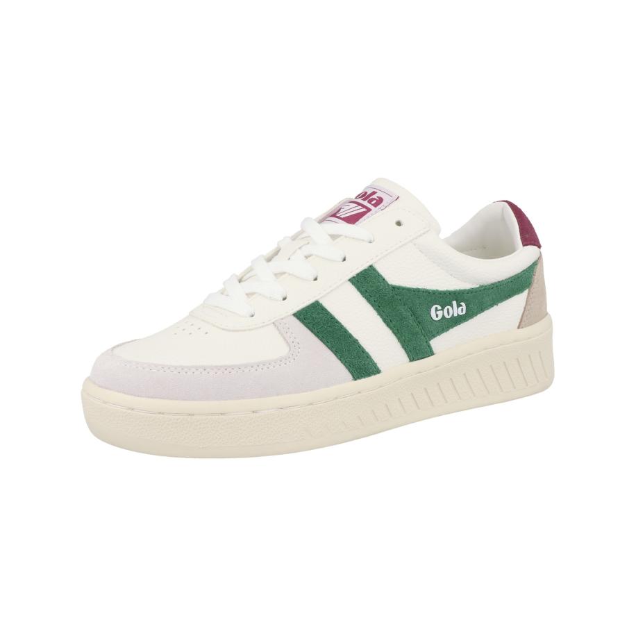 Gola Gola Sneakers laag Grandslam Trident CLA415 groen / lila / pastellila / wit -