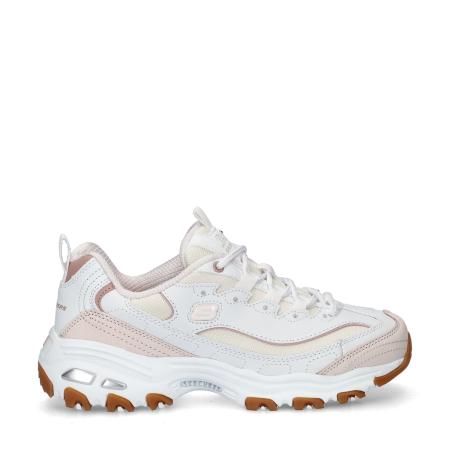 Skechers D'Lites Popular Vote dad sneakers Wit 486026