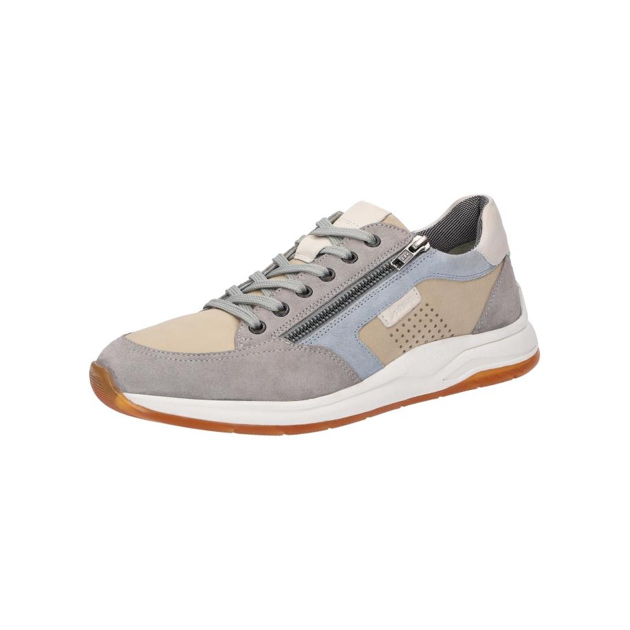 Sioux SIOUX Sneakers laag Turibio-702 beige / duifblauw / grijs / wit -