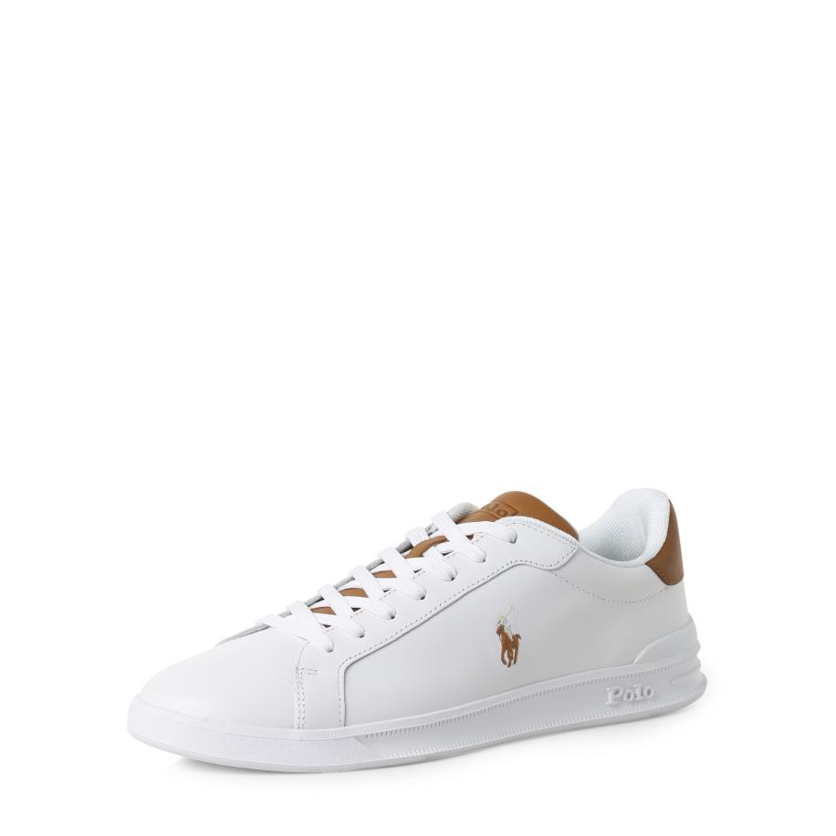 Polo Ralph Lauren Sneakers laag bruin / wit Wit