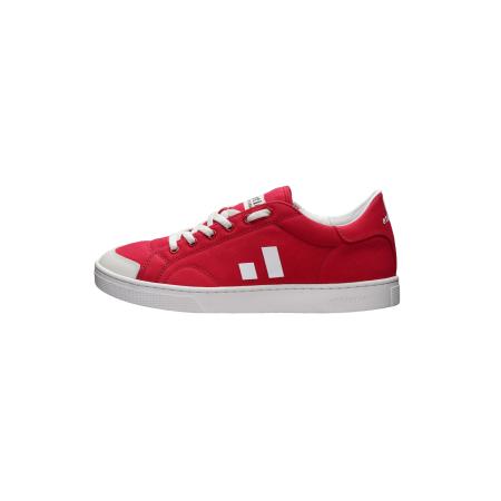Ethletic Ethletic Sneakers laag rood / wit