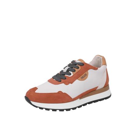 FREUDE FREUDE Sneakers laag AGATA cognac / offwhite