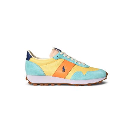 Polo Ralph Lauren Polo Ralph Lauren Sneakers laag turquoise / donkerblauw / geel / oranje