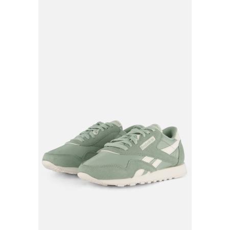 Reebok Classic Sneakers groen Textiel