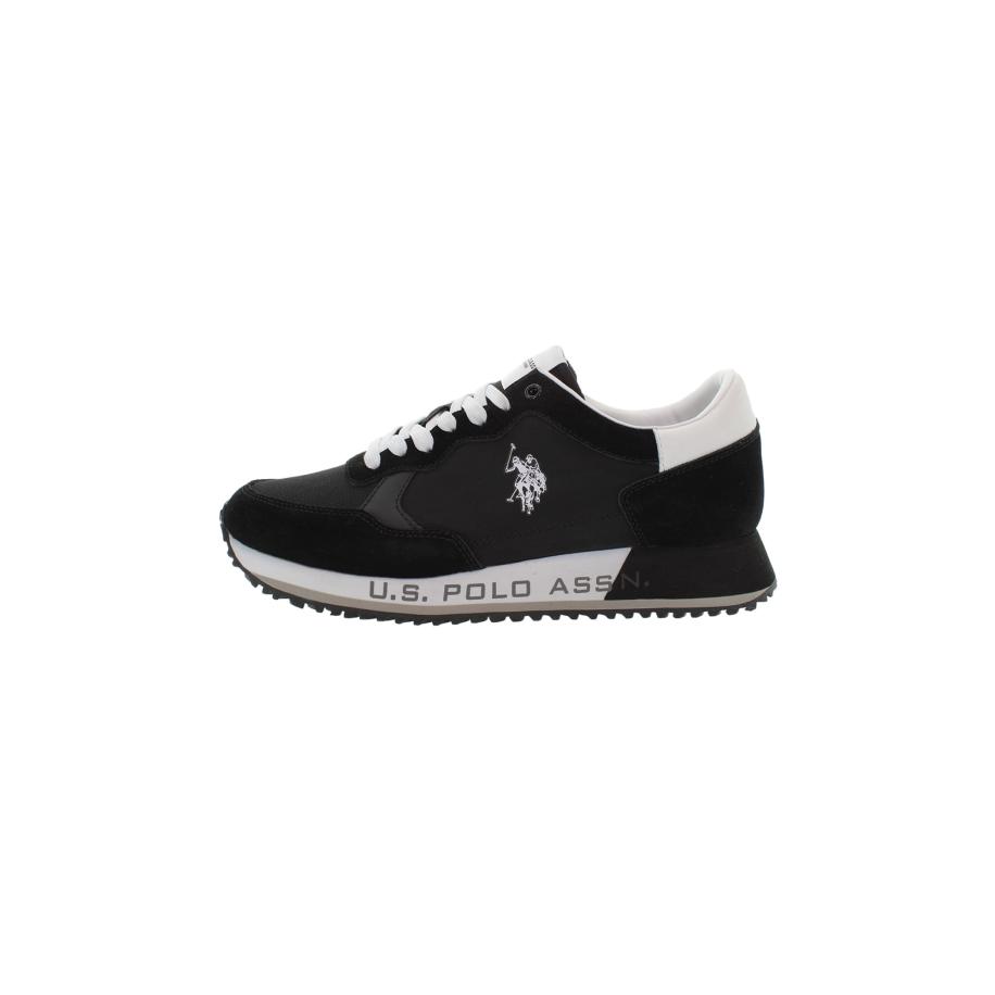 U.S. Polo Assn. U.S. POLO ASSN. Sneakers laag grijs / zwart / wit -