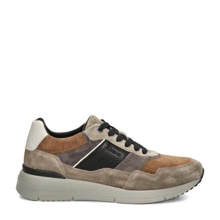 Greve Walker lage sneakers Bruin 494992